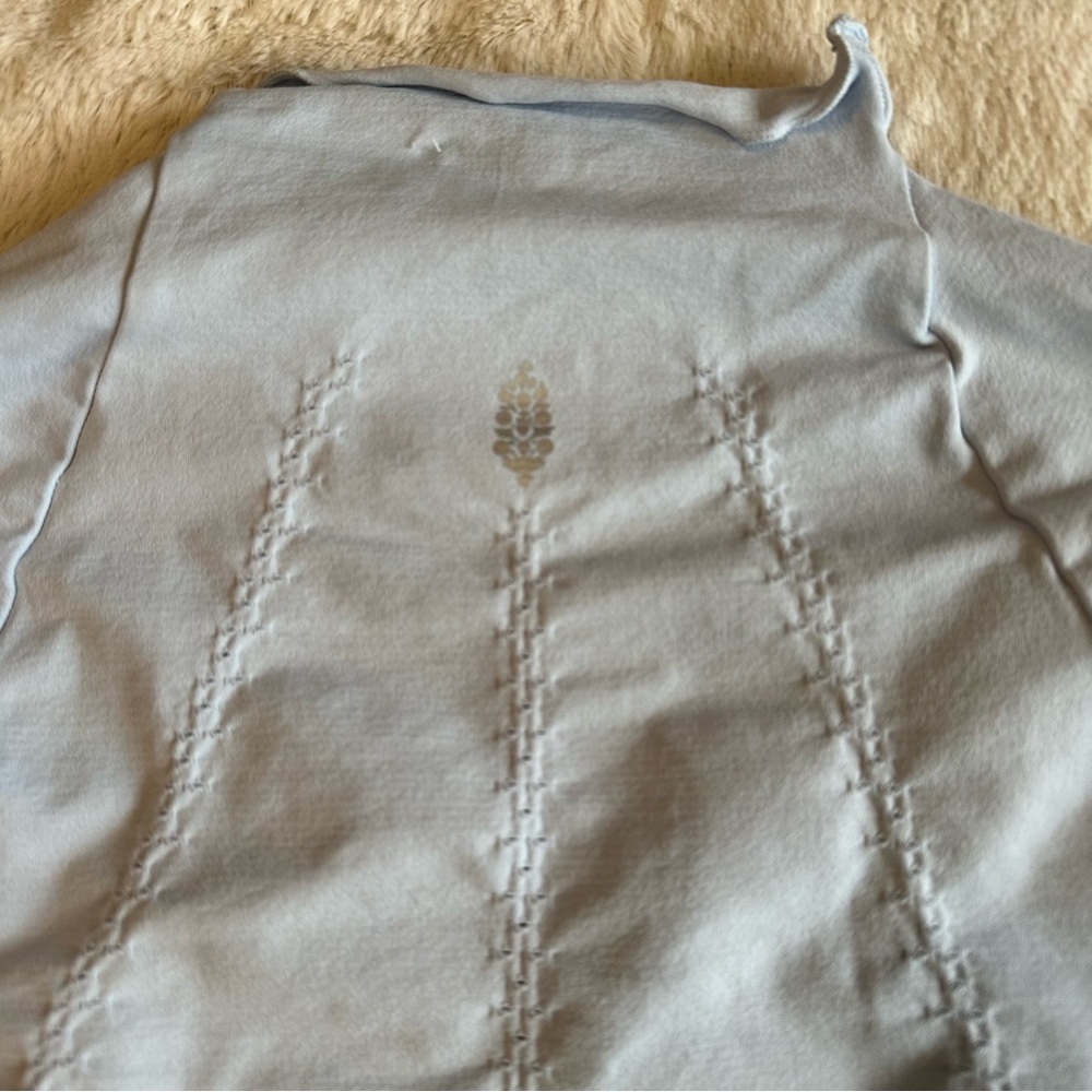 NWOT Free People Good Karma High Neck Layer Crop Top, M/L - Picture 10 of 12
